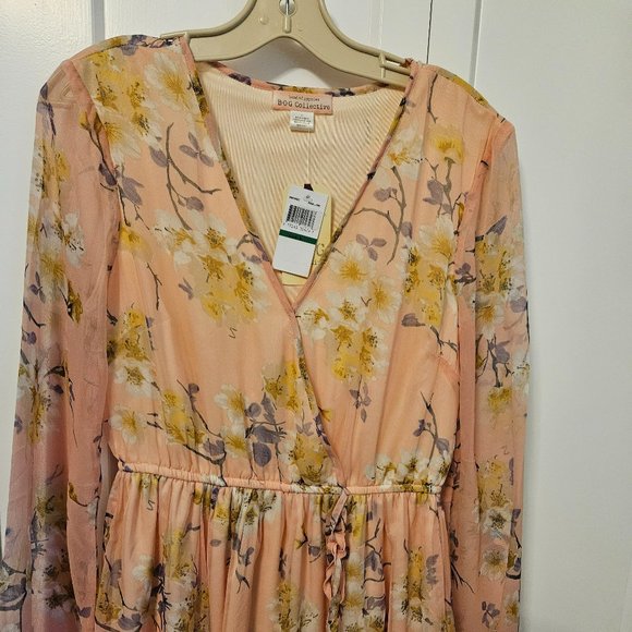 Band of Gypsies Boho Dress Sz Large NWT - Picture 3 of 13